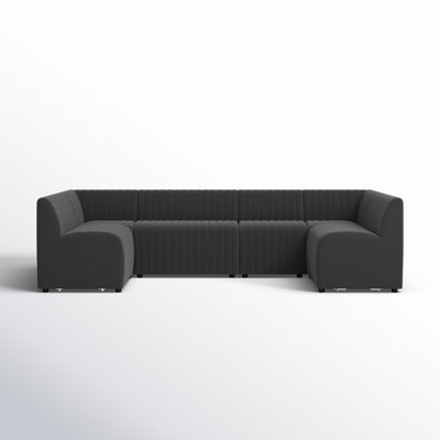 Brandt 106" Wide Symmetrical Modular Corner Sectional
