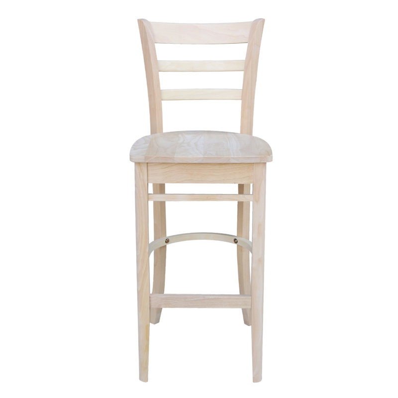 Bailey-Lee Solid Wood Counter Stool, Bar Stool (29” Seat Height)