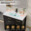 Meuble-lavabo de salle de bain autoportant 36 po avec comptoir de lavabo 36 po, miroir de rangement mural pour armoire à pharmacie 20 po, robinet et bonde-225544880-225544881-225544884