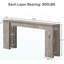 Table d'entrée en bois, console, table d'appoint en bois-328551204