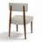 Upholstered Solid Wood Dining Chair Side Chair-1944860408-1944509484