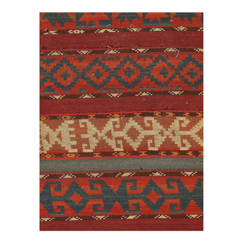 Canvello Fine Antique Turkish Kilim 4'10" X 5'8"