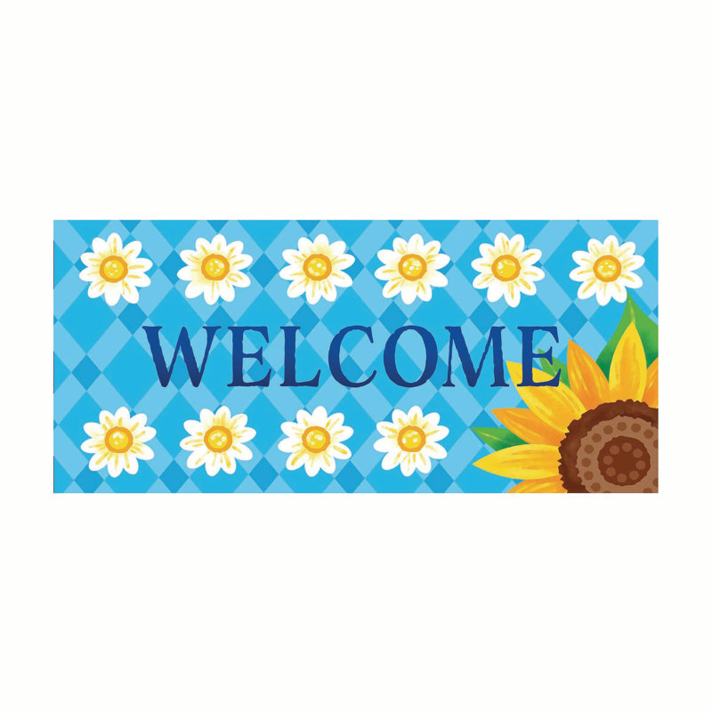 Bless Our Home Sunflowers Sassafras Switch Mat