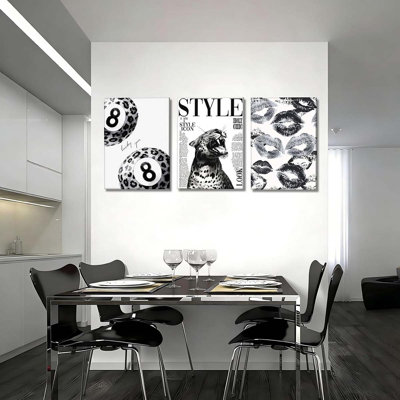 3 Piece Wrapped Canvas Print
