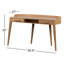 Armstrong Solid Wood Writing Desk
