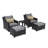 Fionnula 15 - Person Patio Conversation Set with Cushions-1072444112