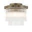 Clear Glass Flush Mount