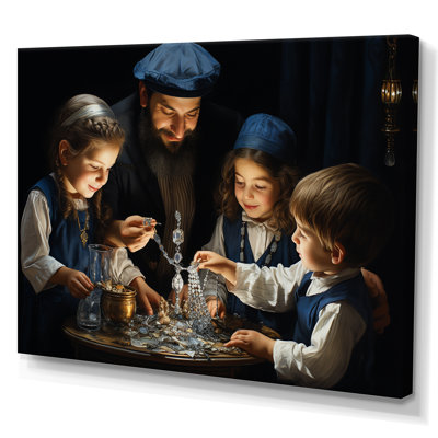 " Judaism Family Dreidel Drama "