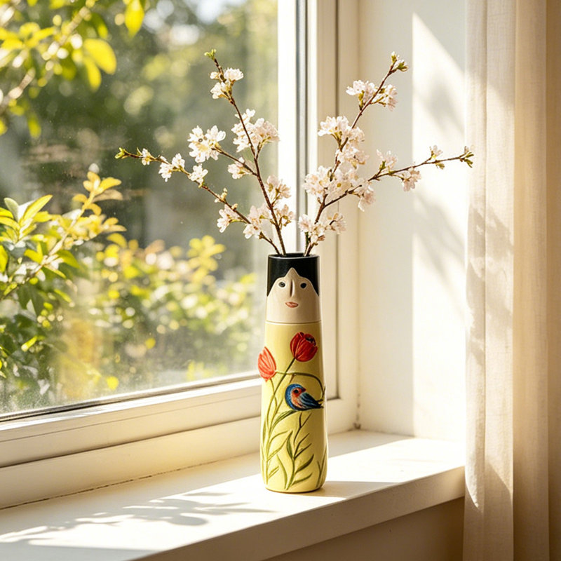 Garden Home Sunshines Family Vase Flower