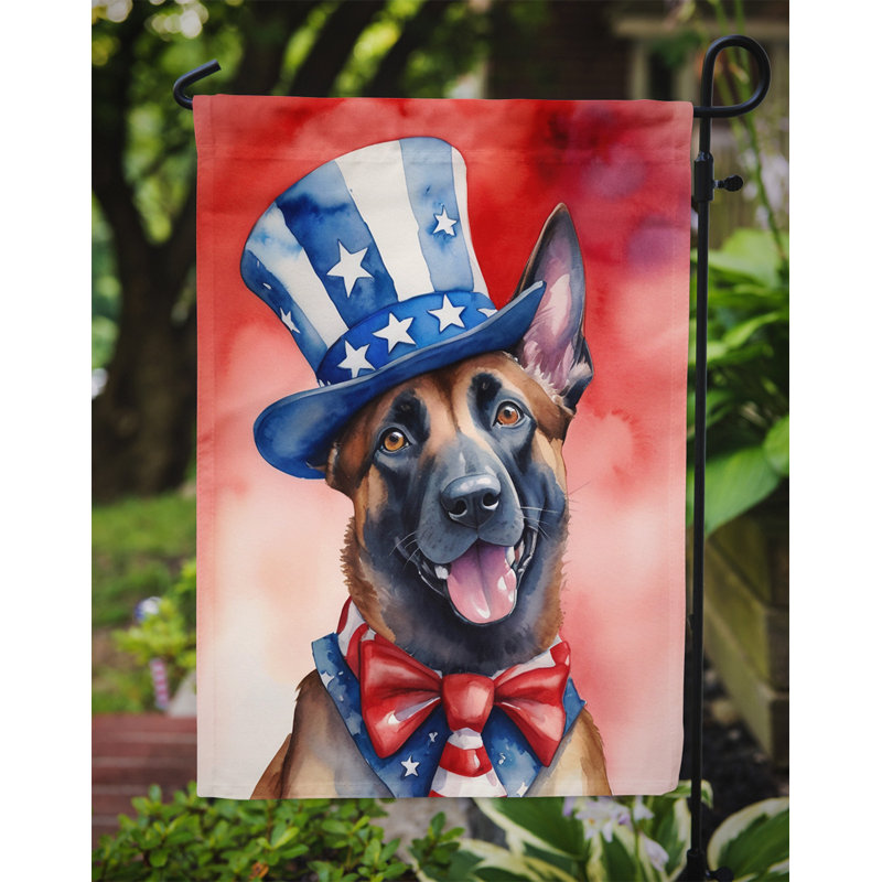 Drapeau patriotique du jardin américain, Malinois belge