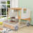 Jainy Wood Bed with Shelf and LED-1088575305