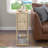 Fluted End Table Set With Drawers(set Of 2), Farmhouse Side Table With Storage-1180773799