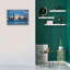 Epic Graffiti 'Winter Sunrise New York City' by Rick Berk Canvas Wall Art, 26" x 18"-109177534
