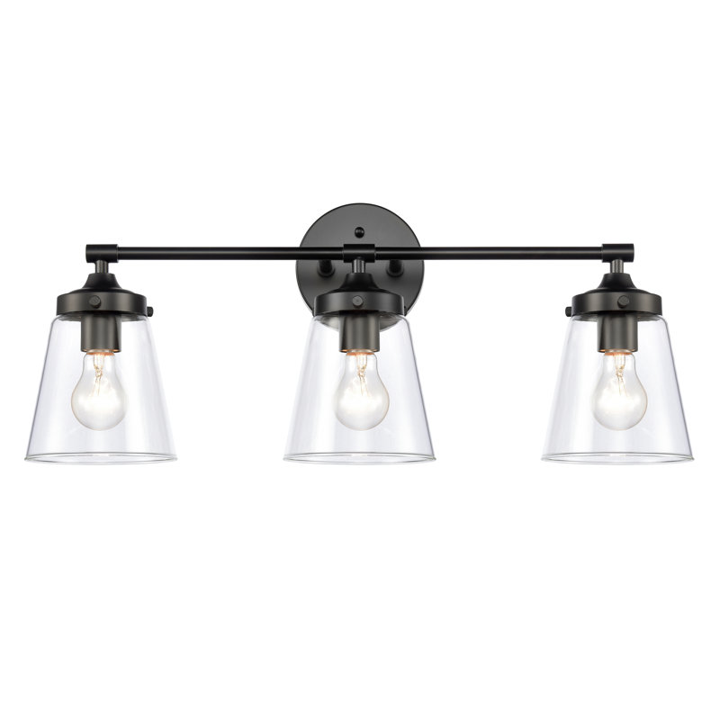 3 - Light Corner Wall Light, Black