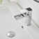 Single-Hole Single-handle Bathroom Faucet with Drain Assembly