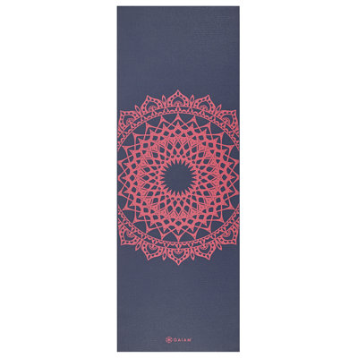 Tapis de yoga Gaiam 4MM rose Marrakech