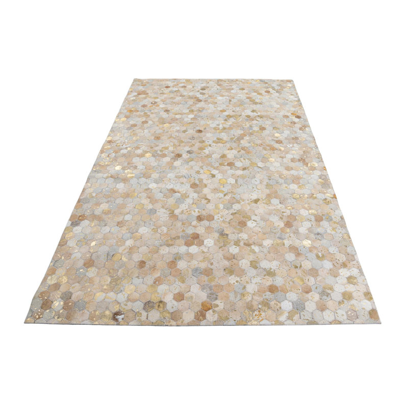 Tapis brun clair Juliana