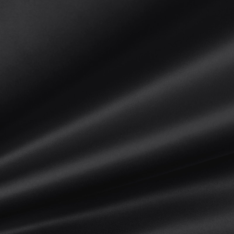 Faux Silk | Mason Fabric_MASON, Black
