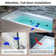 60" X 32" Alcove Acrylic Rectangular Whirlpool Heated Jetted Tub With Drain & Overflow