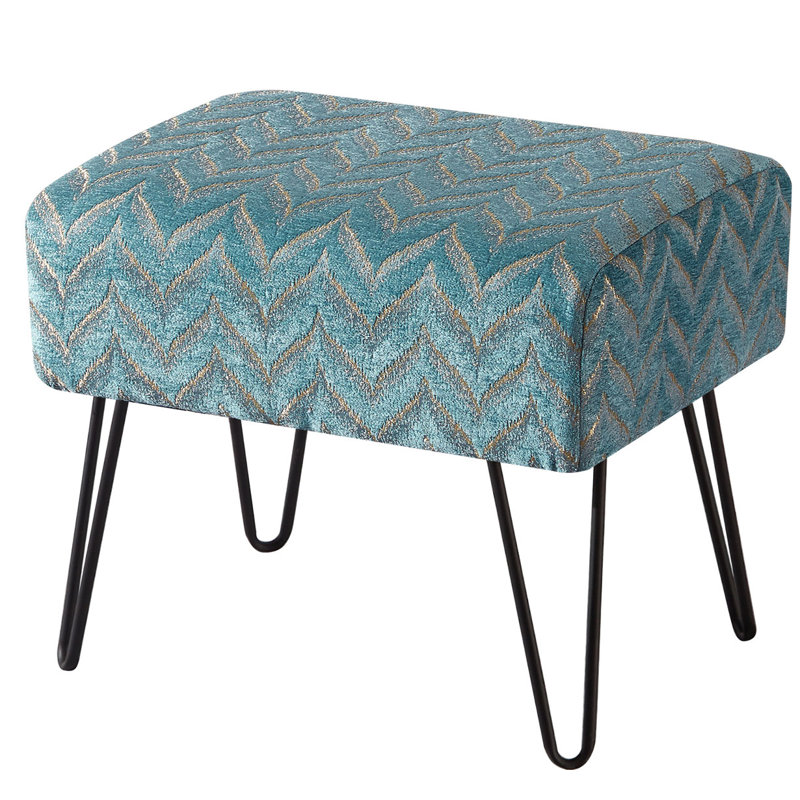 Repose-pieds Hamel, Turquoise