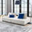 Modway Saunter Tufted Fabric Fabric 2-Piece Loveseat-621022799
