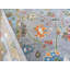 Tapis unique gris de 7 pi 10 po x 10 pi One-of-a-Kind