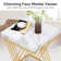 25.6'' Tall Square End Table Set