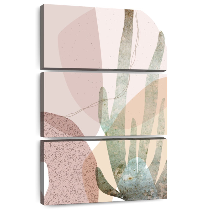 Avery Dusty Desert Collage II, 38" H x 24" W