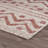 Sunshower Chevron Durable Performance Ultra-low Flatweave Outdoor Area Rug-97891576