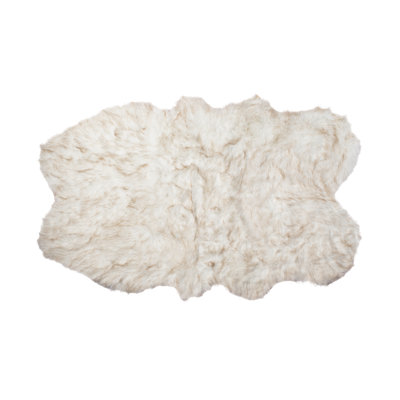 Tapis en fausse peau de mouton Laperle