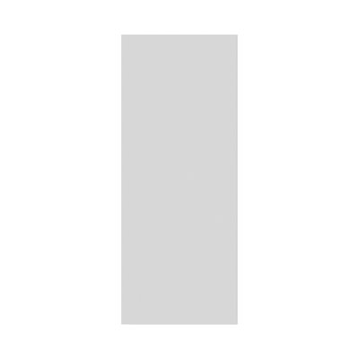 18Double Modern Flat Panel  42 In. X 84 In. MDF White Barn Sliding Door With Hardware Kit