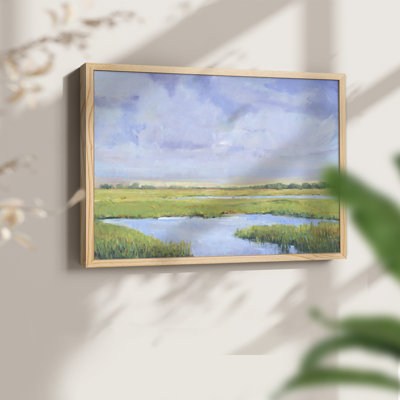 Summer Marsh I - reproduction encadrée - réaménageable