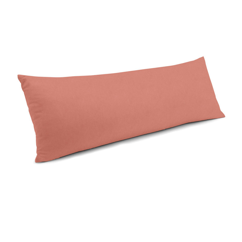 Housse et insert de coussin en velours ClassicVelvet, H 14 po x l 36 po, Rose, Housse de coussin seulement - sans coussin