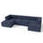 Polyester bleu est en rupture de stock