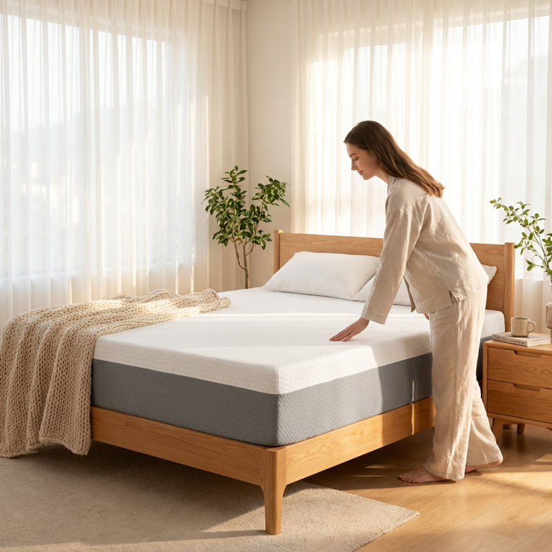 Premium 12-Inch Multi-Layer Foam Mattress with Ergonomic Zoned Support and Advanced Cooling Technology for Enhanced Comfort and Durability