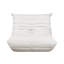 Chaise d'appoint de luxe en microfibre touffetée et confortable-982309542