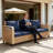 Backyard Sofa,Outdoor Patio Sofa,Garden Rattan Wicker Sofa-1727690255