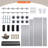 12 pi. L 20 pi. D Carport Garage robuste -98773821