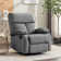 Velvet Recliner Chair,swivel Rocker Recliner,manual Swivel Chairs With Overstuffed Armsand Back,manual Ergonomic Rocking Recliner Chair For Small Living Room, Study, Rv