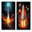 «Rocketship Stellar Voyage», 2 pièces-1939399375-1939399372