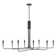 8 - Light Dimmable Modern Linear Chandelier