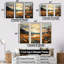 «Meadow Stream At Sunset I», ensemble d'art mural sur toile Meadow-107748103-107748104