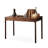 Light Luxury Black Walnut Desk-781463939