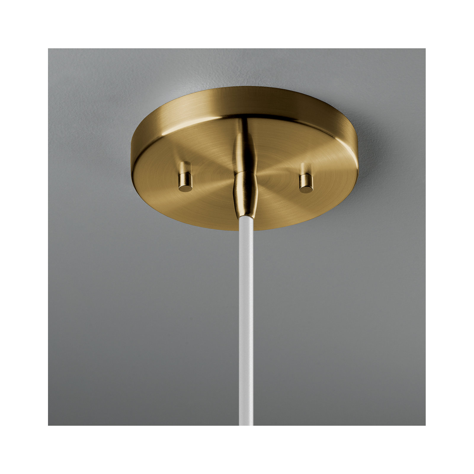 Leni Collection 1 - Light Cone Pendant Accents, Antique Brass, Rust Patina