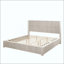  Structure de lit plateforme en bois massif avec tête de lit, lit à lattes en bois sur pied, aucun sommier requis, assemblage facile pour la chambre à coucher-1363854955-1363854948