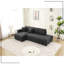 Upholstered 55.69 " Wool Sofa & Chaise