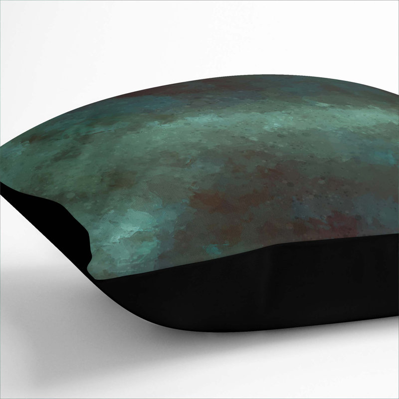 Passion Piece Cushion with Filling, Black, 40cm H x 40cm W x 15cm D