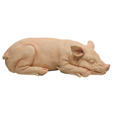 Piggy Garden Sandman Statue