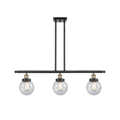 Chippewa 3 - Light Kitchen Island Pendant