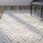 Arriaga Chevron Hand Woven Area Rug-11394010